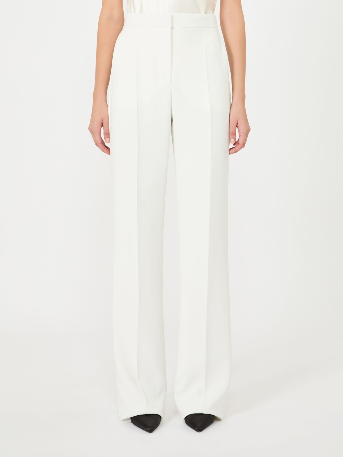 Cady tuxedo trousers - WHITE - Max Mara - 2