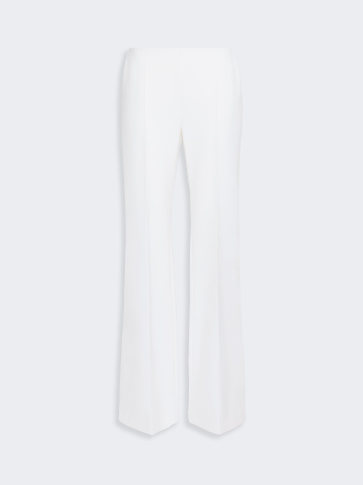 Slim-fit wool cloth trousers - WHITE - Max Mara - 5