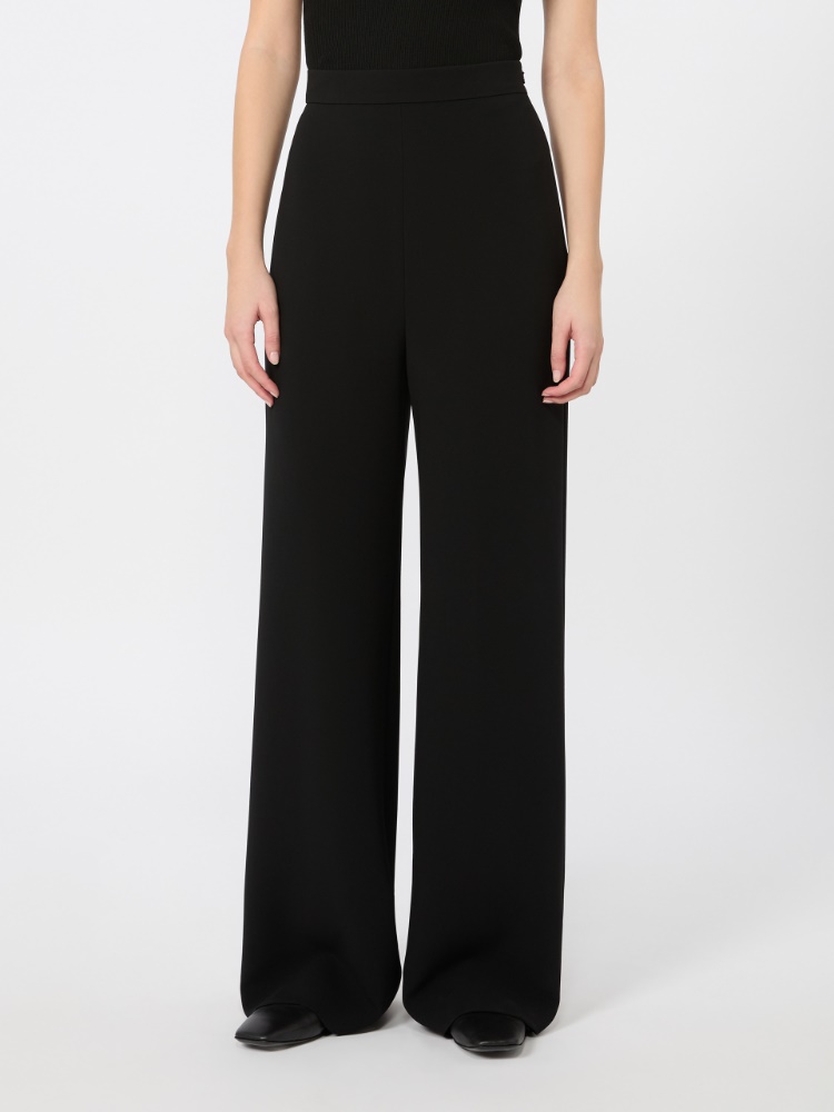 Cady wide-leg trousers - BLACK - 2