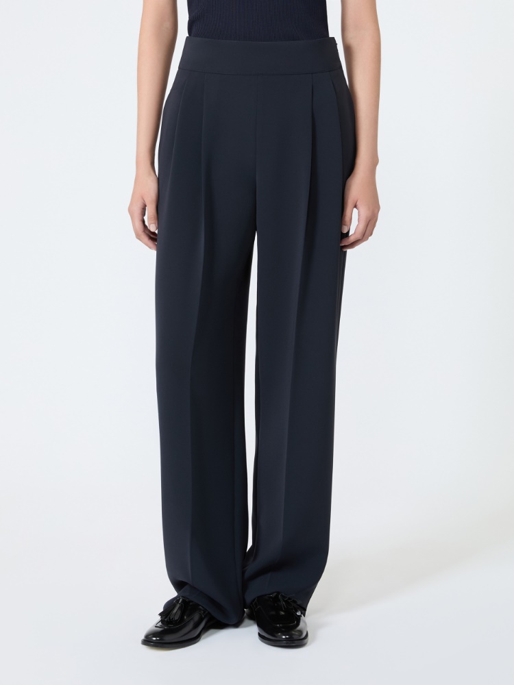 Compact cady trousers - MIDNIGHTBLUE - 2
