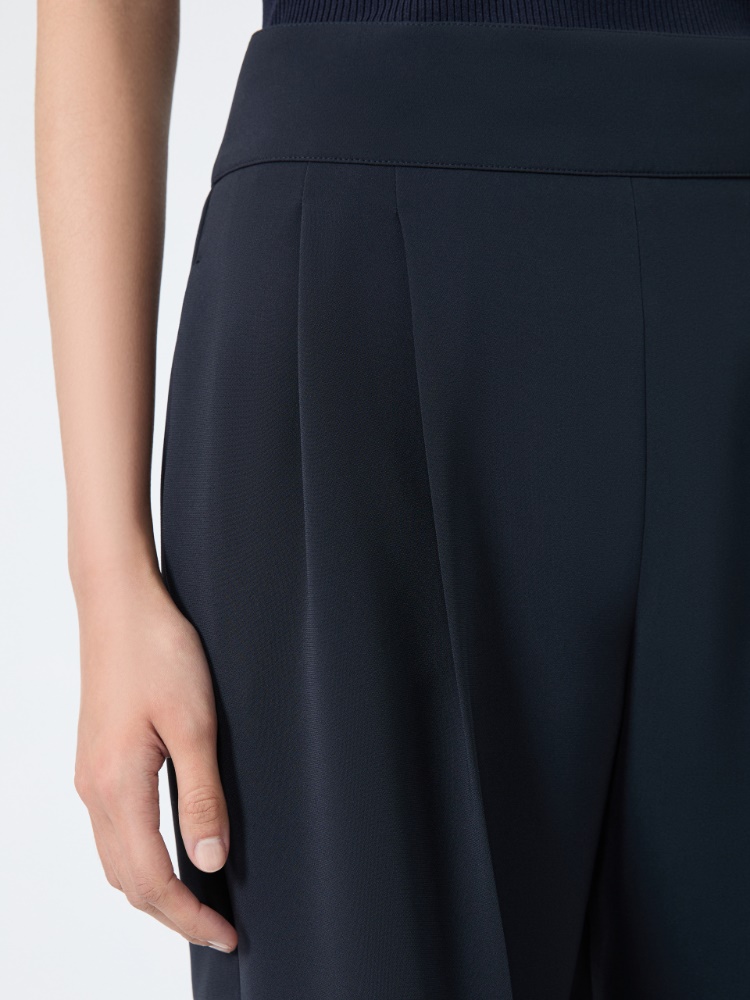 Compact cady trousers - MIDNIGHTBLUE - 4