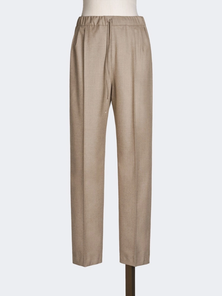 Cashmere foule trousers - TURTLEDOVE - Max Mara - 4