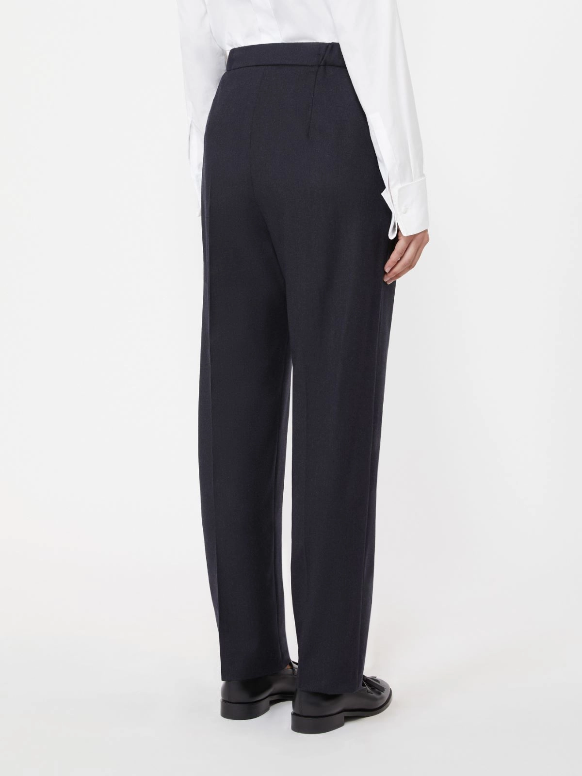 Cashmere foule trousers - ULTRAMARINE - Max Mara - 3