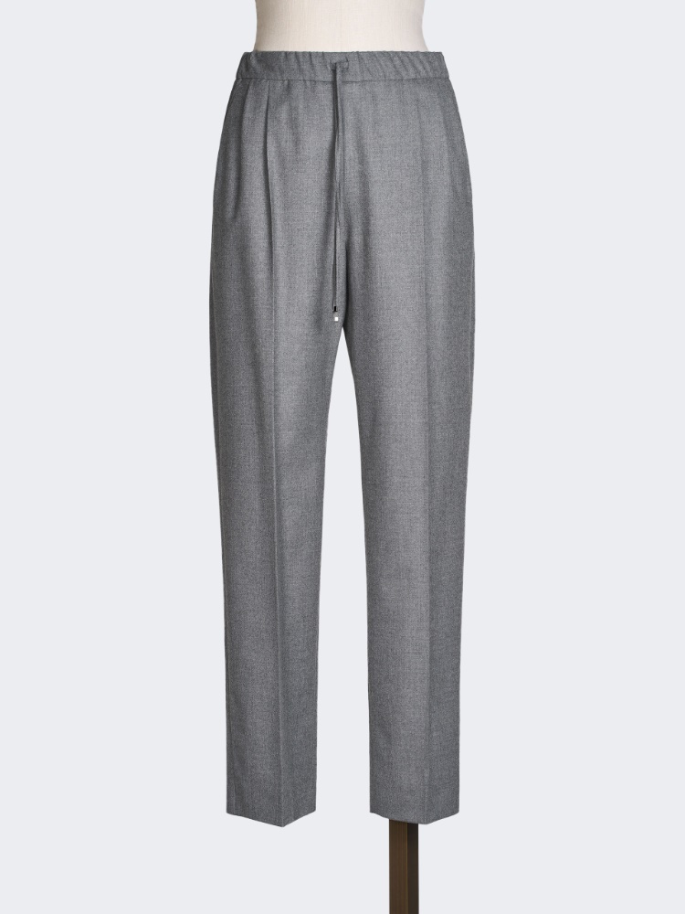 Cashmere foule trousers - MEDIUM GREY - Max Mara - 4