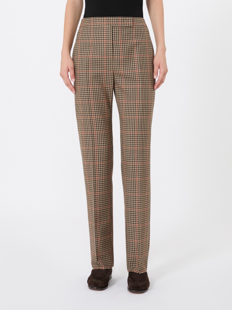 Wool twill trousers - CAMEL - Max Mara - 2