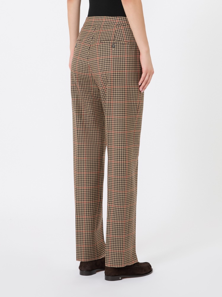 Wool twill trousers - CAMEL - Max Mara - 3