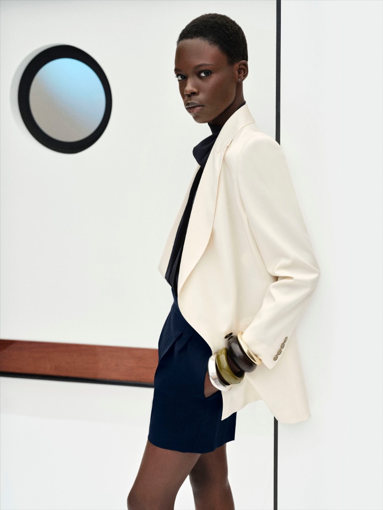 Lightweight woollen cloth shorts + ULTRAMARINE - Max Mara
