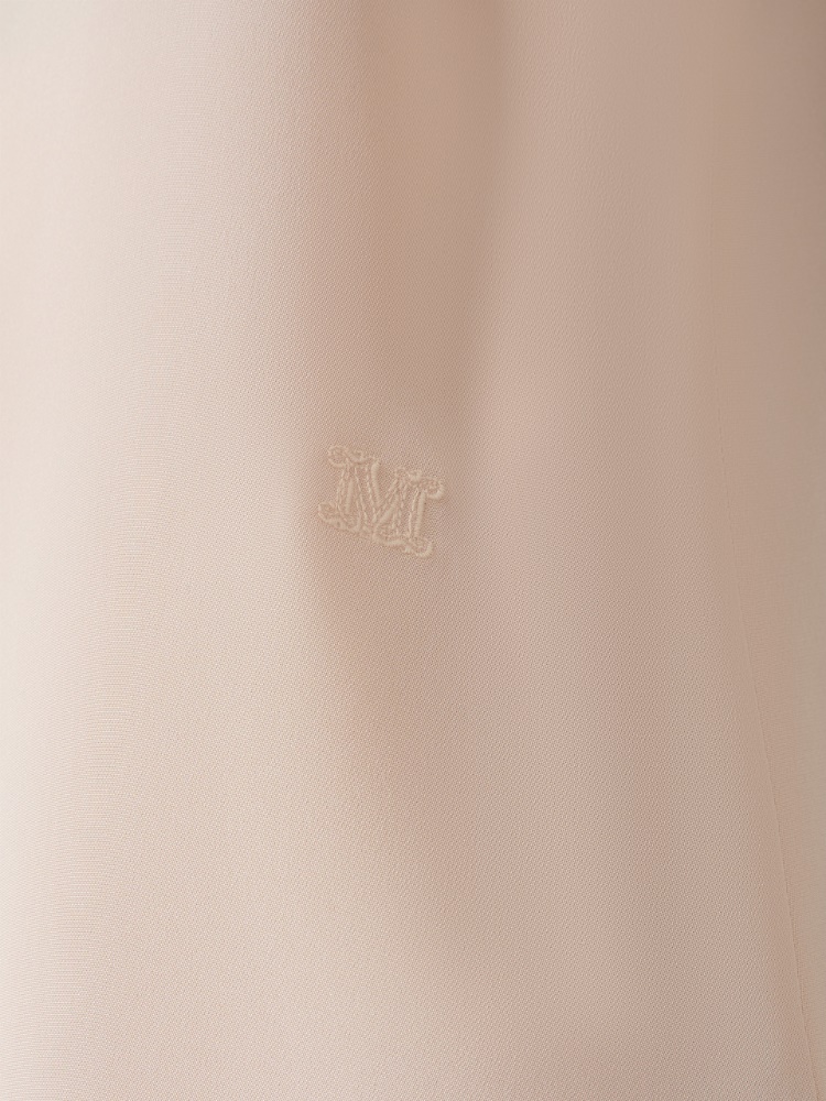 Silk crepe de chine top - PINK - 4