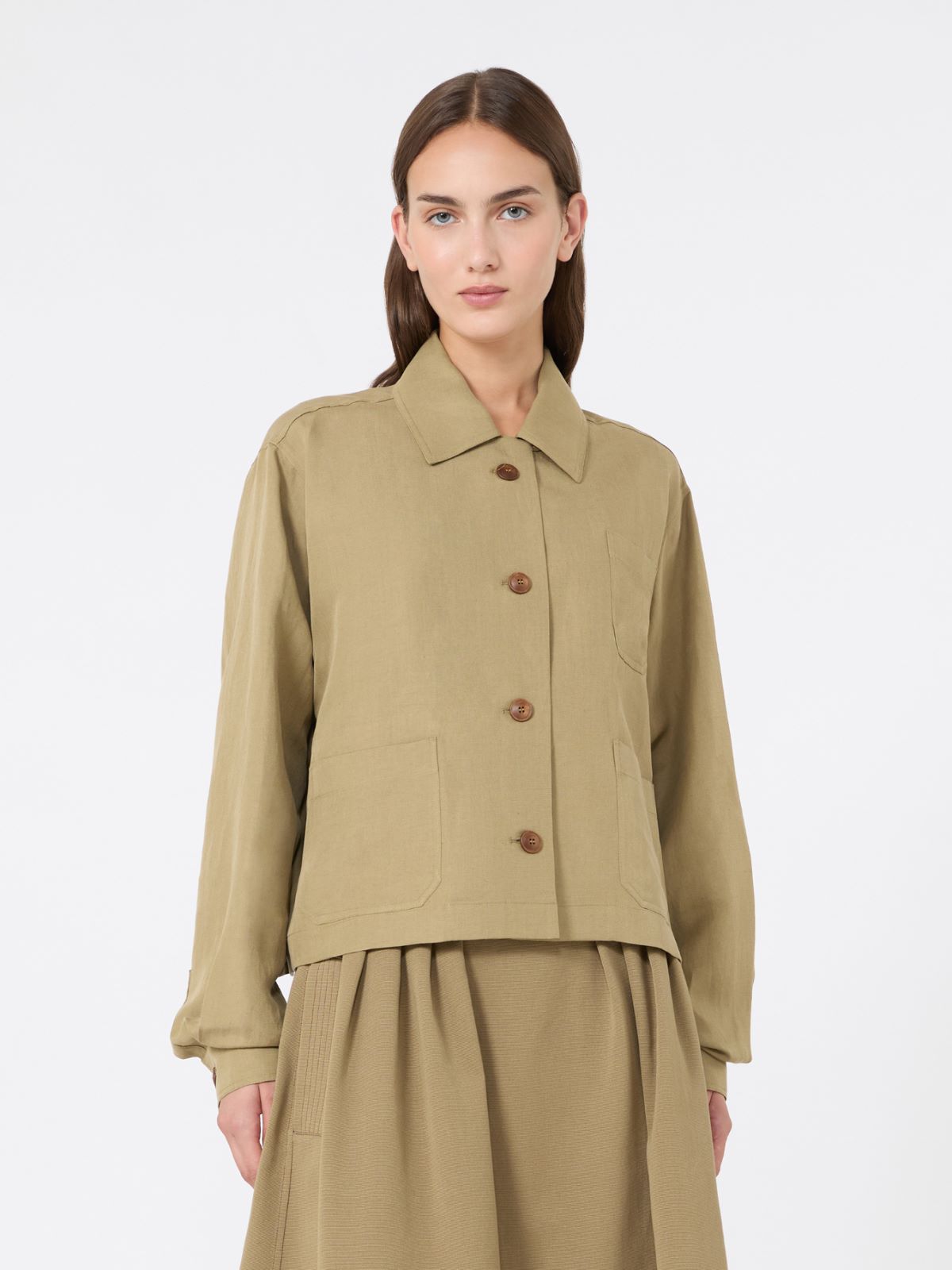 팔로레 린넨 자켓 - KAKI - Max Mara - 2