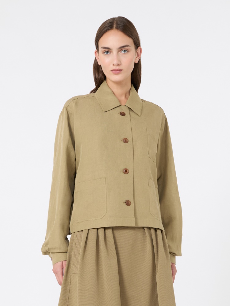 팔로레 린넨 자켓 - KAKI - Max Mara - 2
