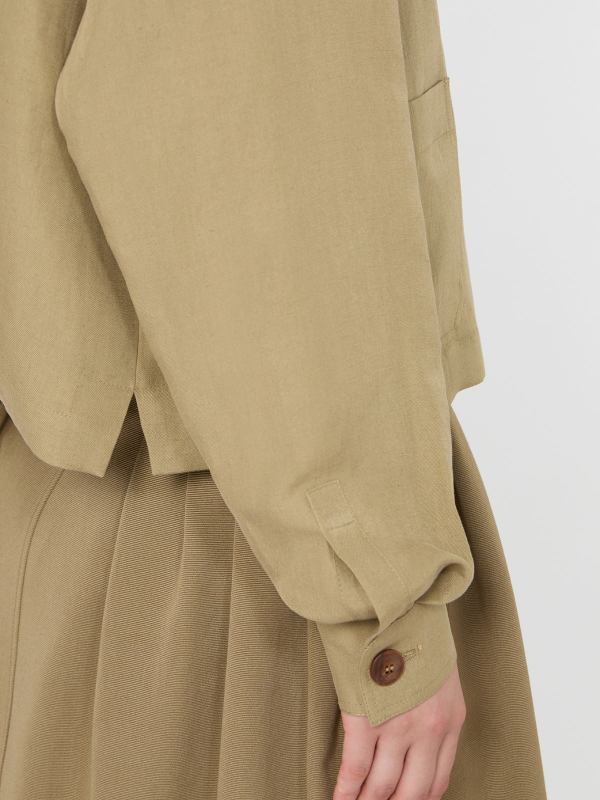 팔로레 린넨 자켓 - KAKI - Max Mara - 5