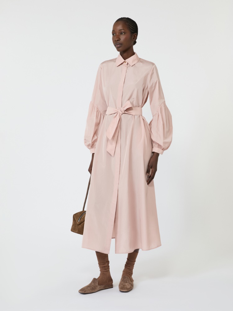 Taffeta shirt dress + POWDER - Max Mara