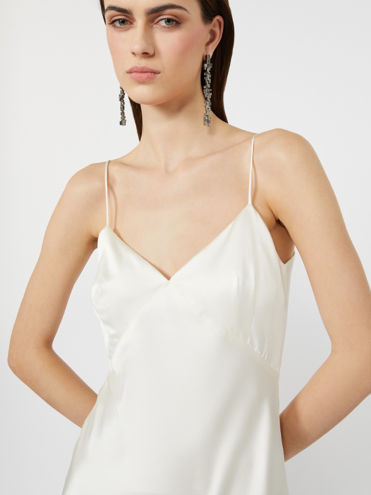 Abito slip dress in raso di seta - SETA - Max Mara - 4