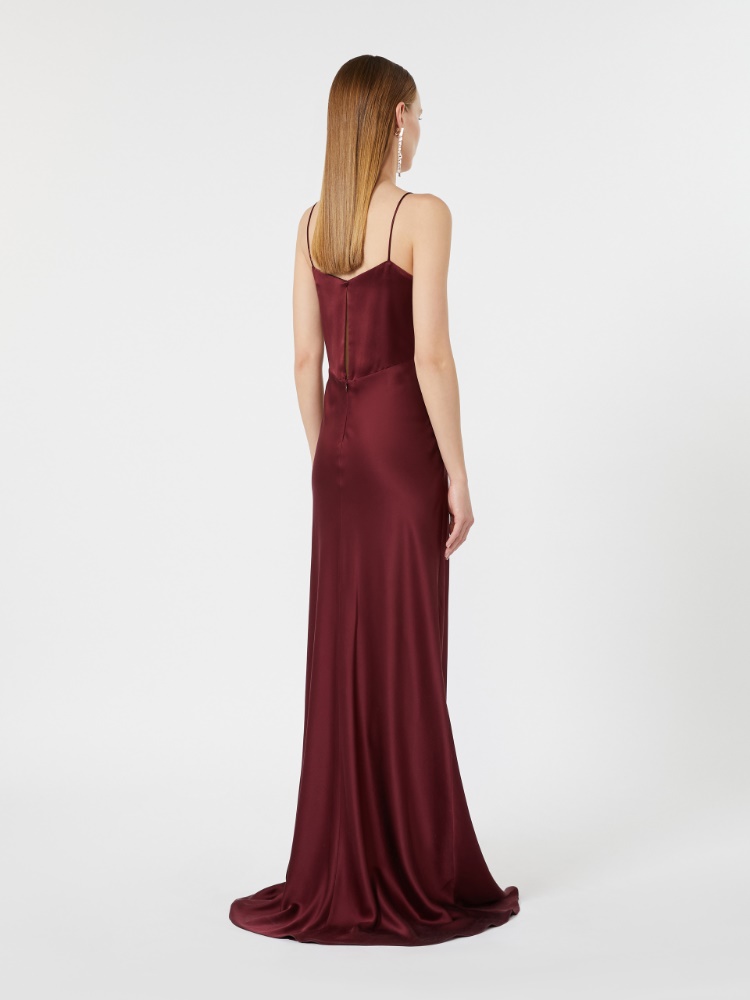 Slipdress aus Seidensatin - BORDEAUX - Max Mara - 3