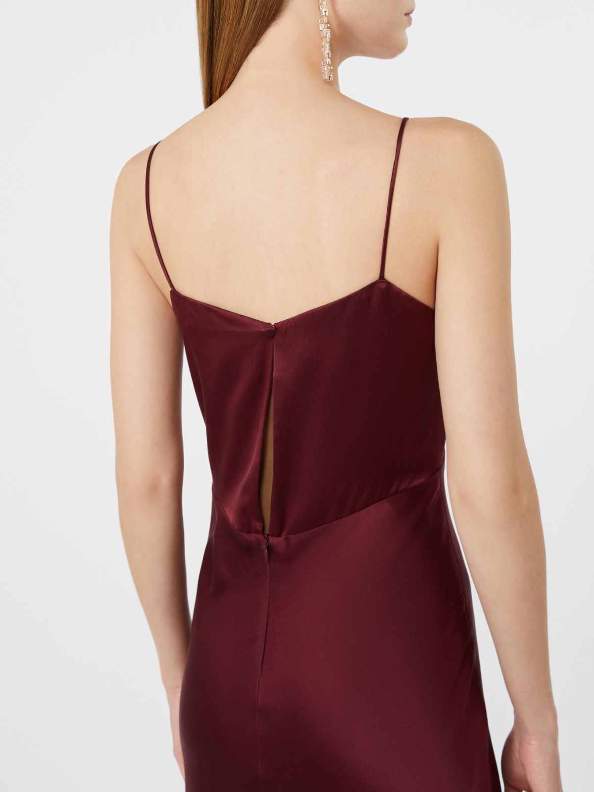 Slipdress aus Seidensatin - BORDEAUX - Max Mara - 5