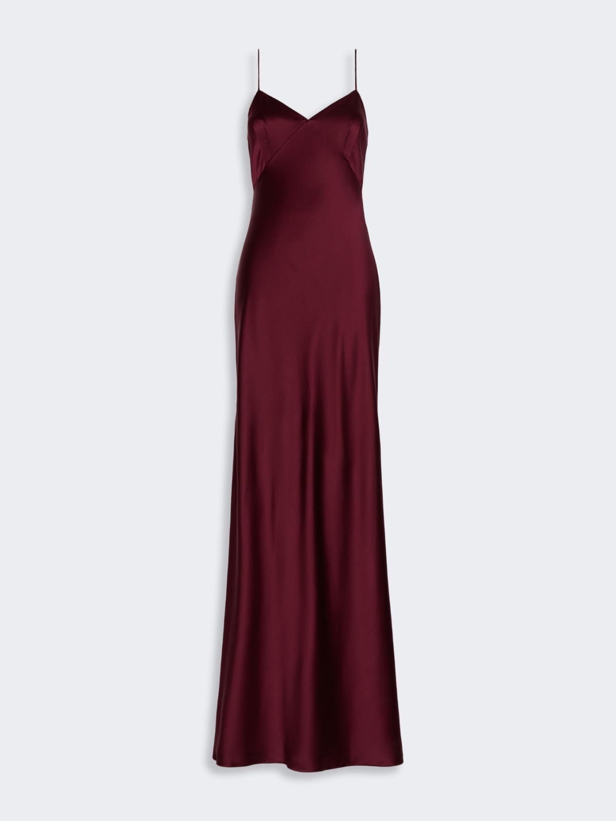 Slipdress aus Seidensatin - BORDEAUX - Max Mara - 6