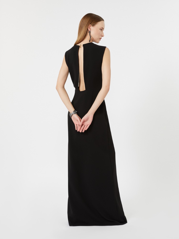 Long cady dress + BLACK - Max Mara