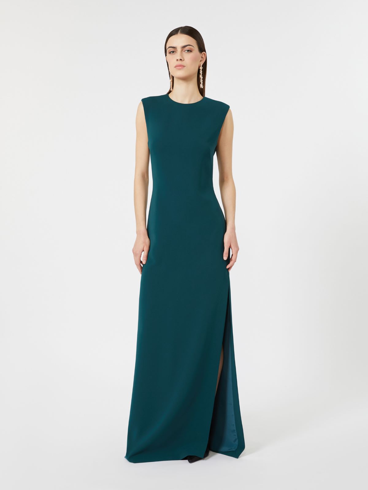 Long cady dress - DARK GREEN - Max Mara - 2
