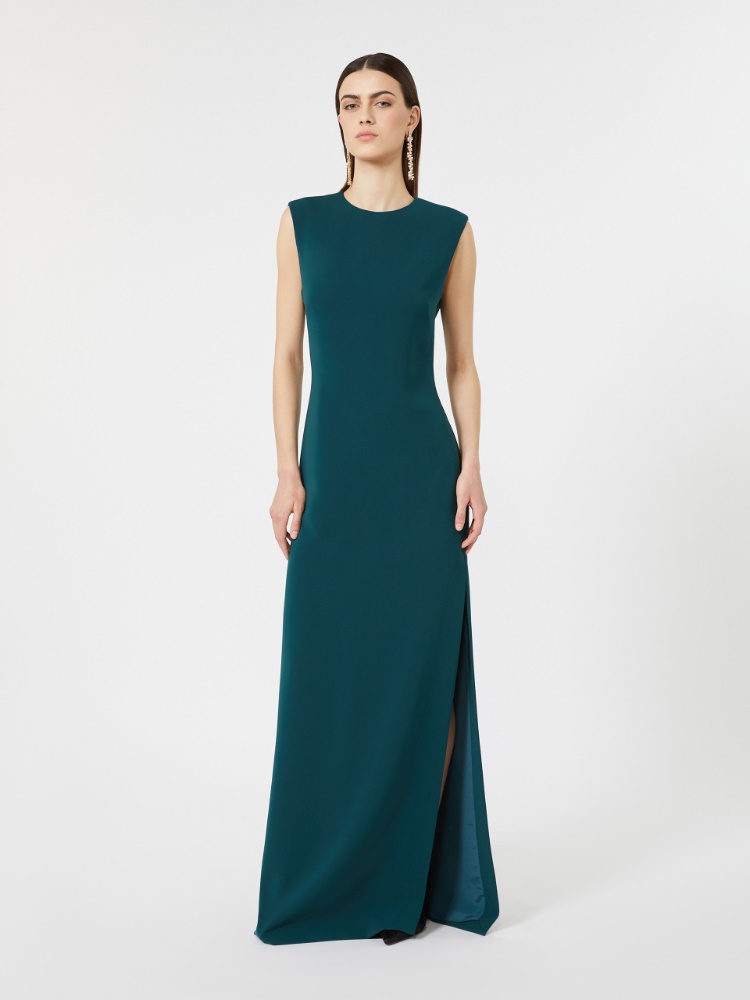 Long cady dress - DARK GREEN - Max Mara - 2