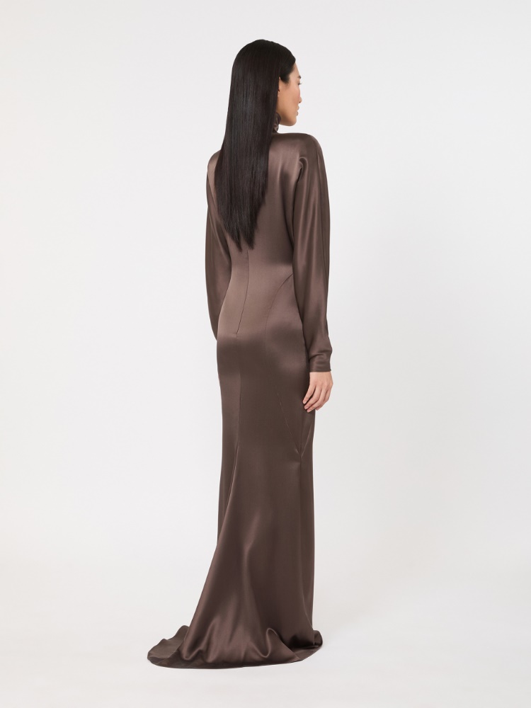 Long silk-satin dress - MUD - Max Mara - 3