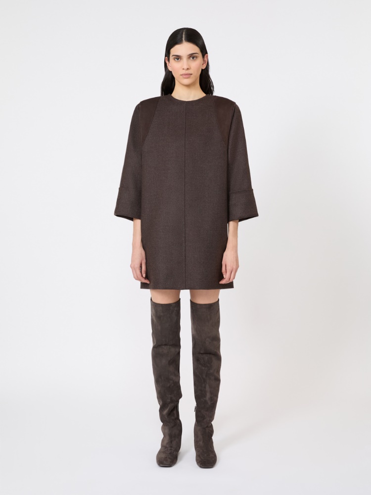 Wool flannel short dress - MUD - Max Mara - 2
