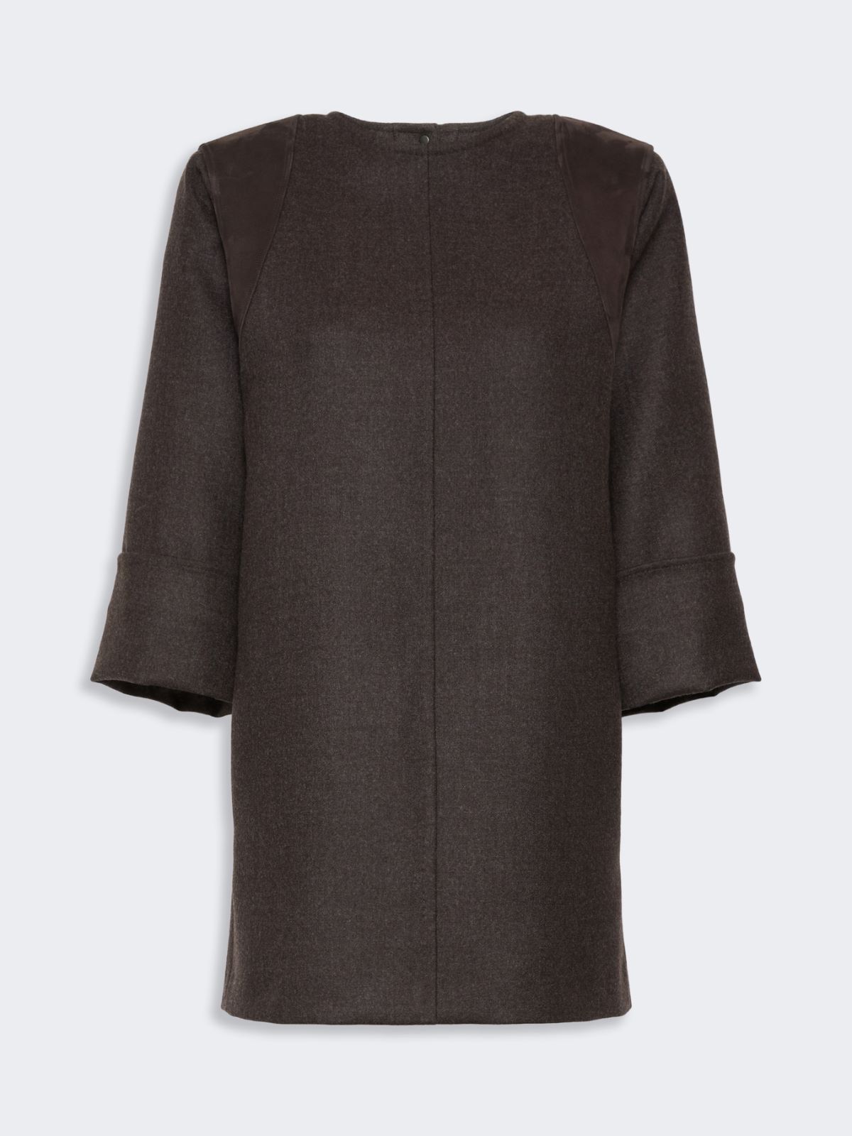 Wool flannel short dress - MUD - Max Mara - 6