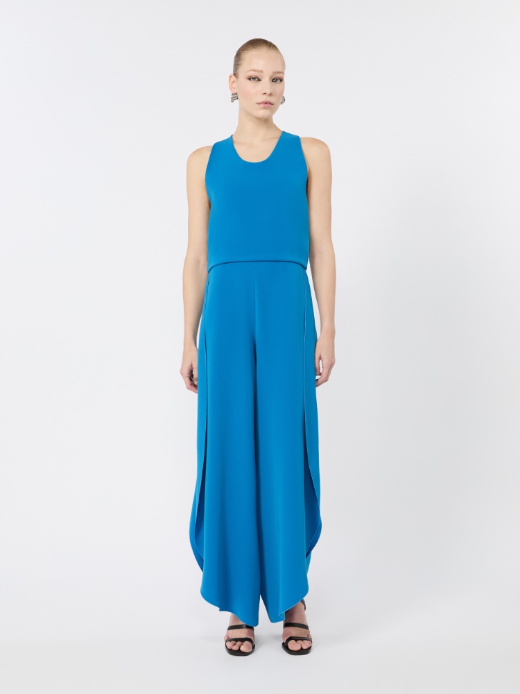 Ärmelloser Jumpsuit aus Cady - OZEAN - 2