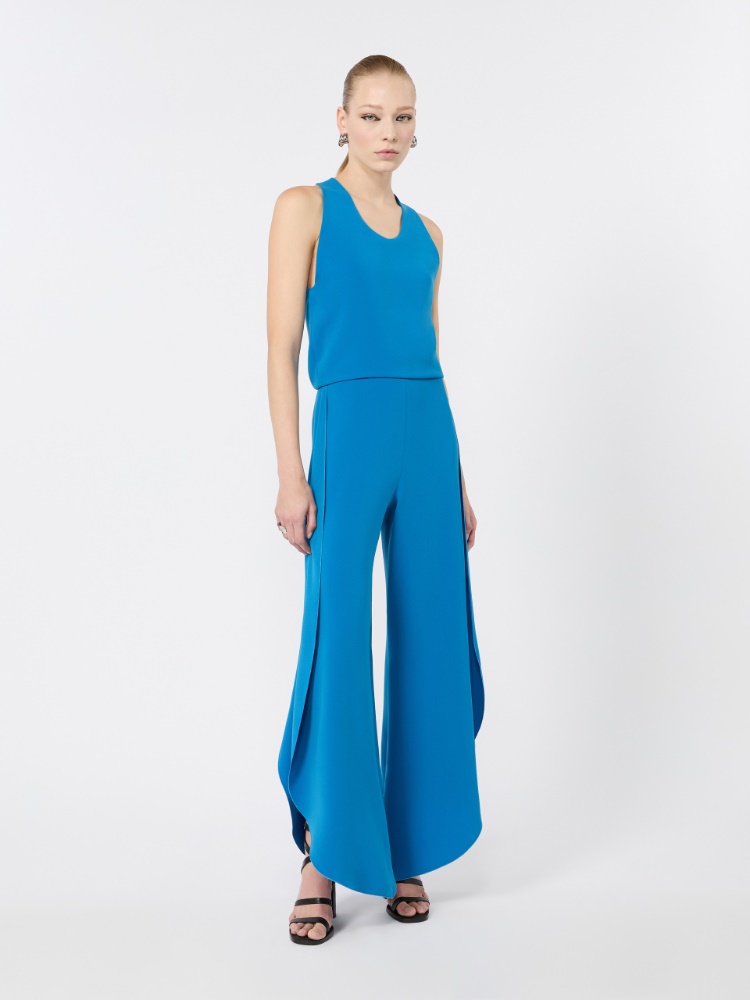 Ärmelloser Jumpsuit aus Cady - OZEAN