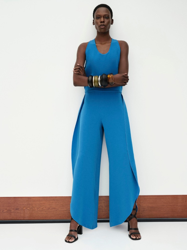 Ärmelloser Jumpsuit aus Cady + OZEAN - Max Mara