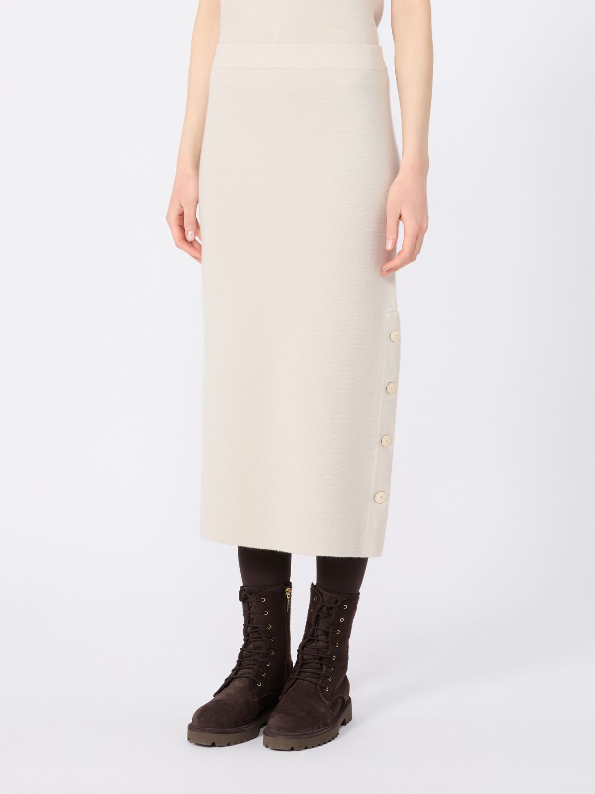 카르보네 울 스커트 - BEIGE - Max Mara - 2