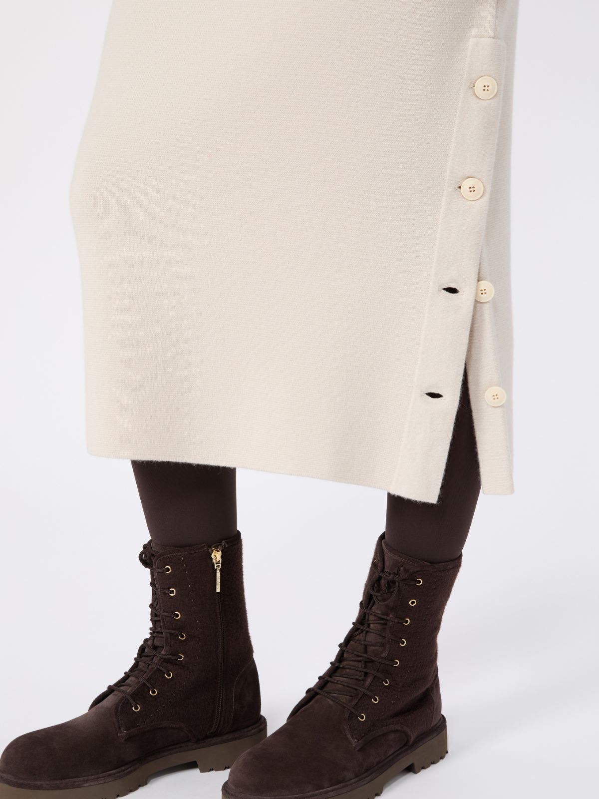 카르보네 울 스커트 - BEIGE - Max Mara - 4