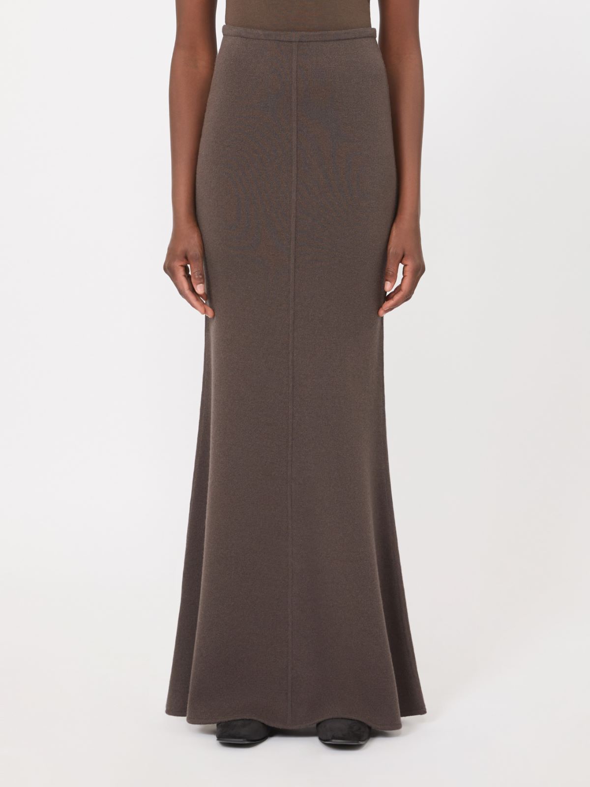 Wool and cashmere yarn skirt - MUD - Max Mara - 2