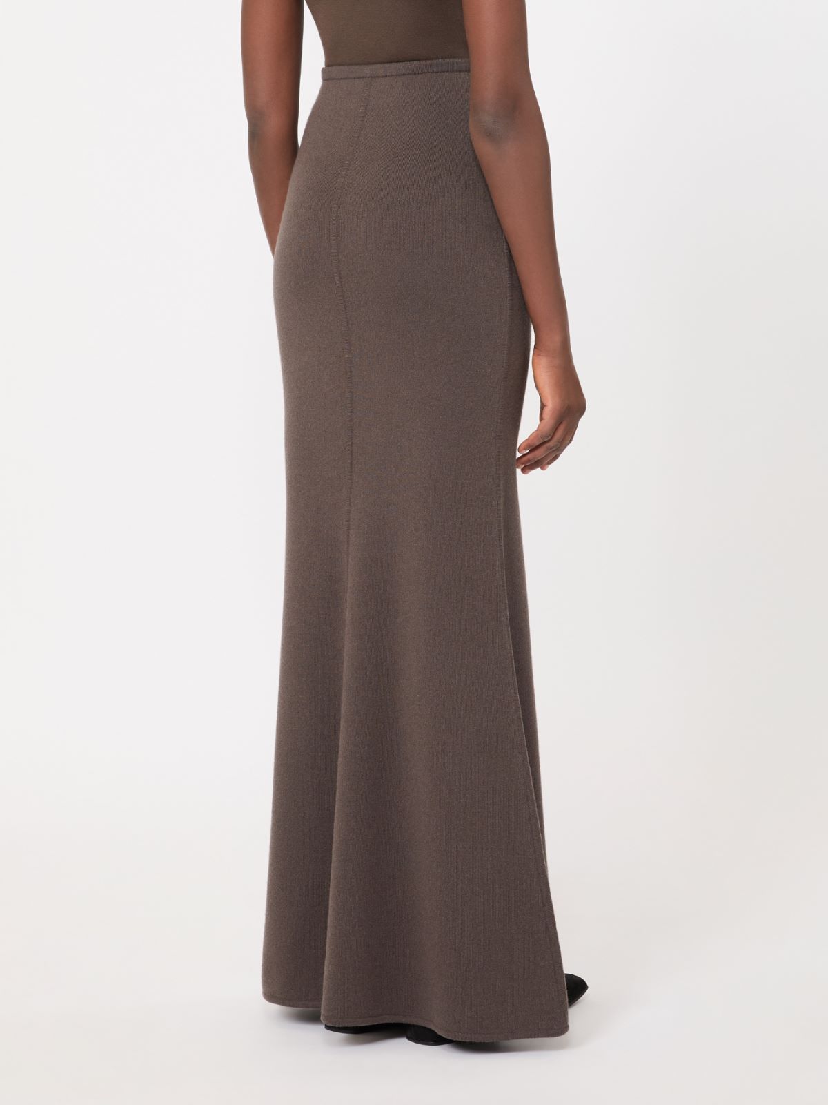 Wool and cashmere yarn skirt - MUD - Max Mara - 3