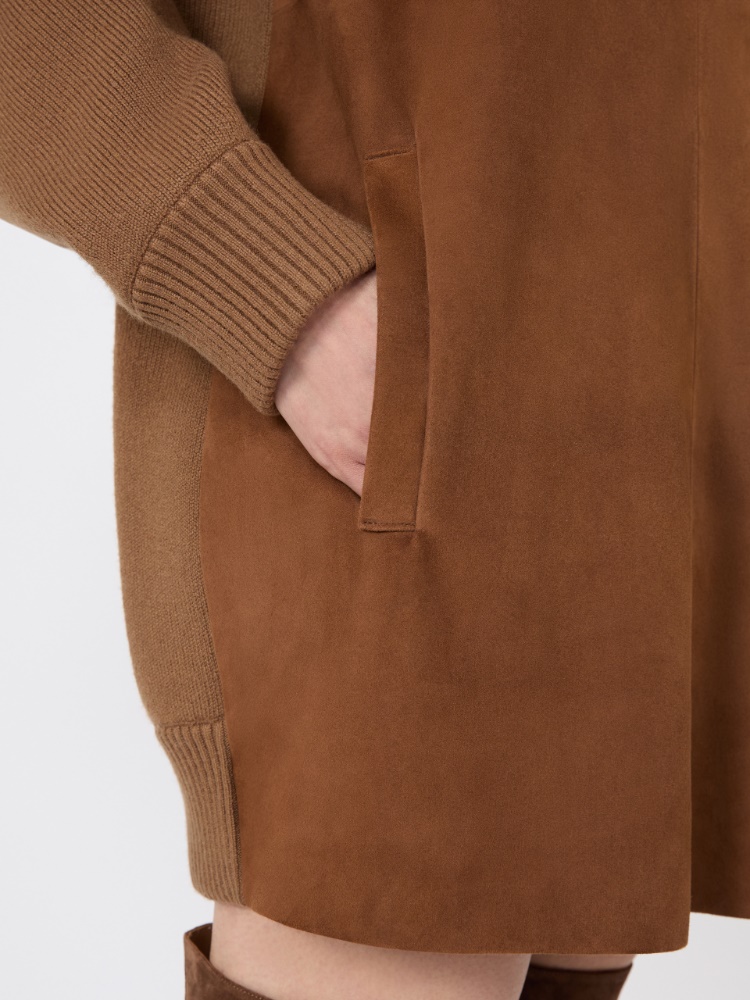 Short wool and cashmere dress - CAMEL - Max Mara - 5