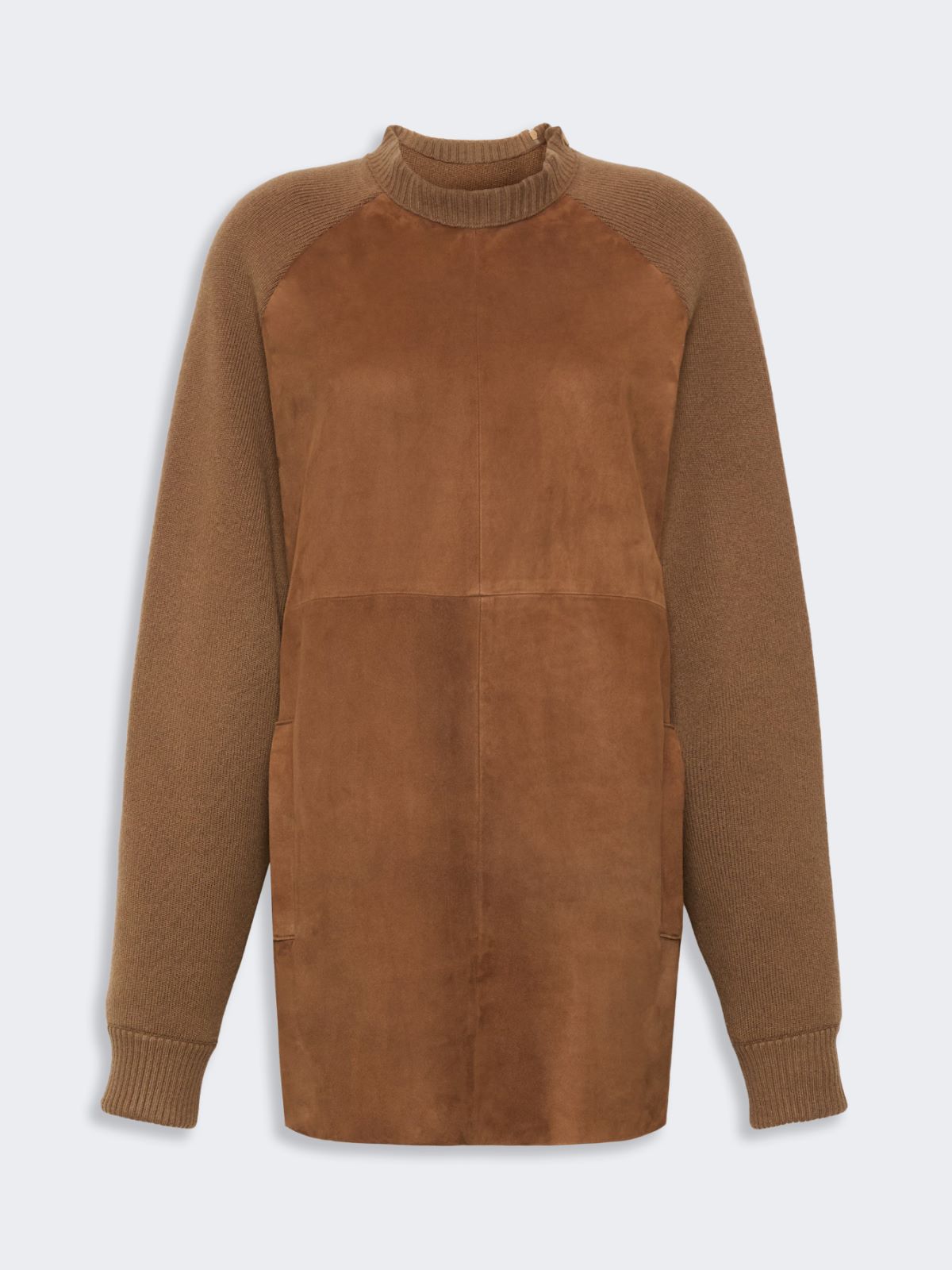Short wool and cashmere dress - CAMEL - Max Mara - 6