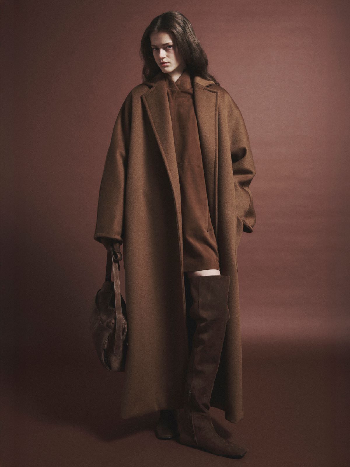 Short wool and cashmere dress + CAMEL - Max Mara