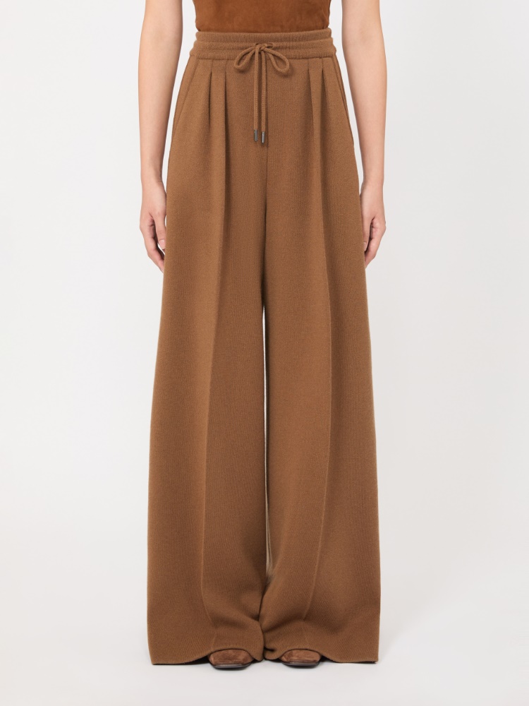 Wool and cashmere trousers - CAMEL - Max Mara - 2