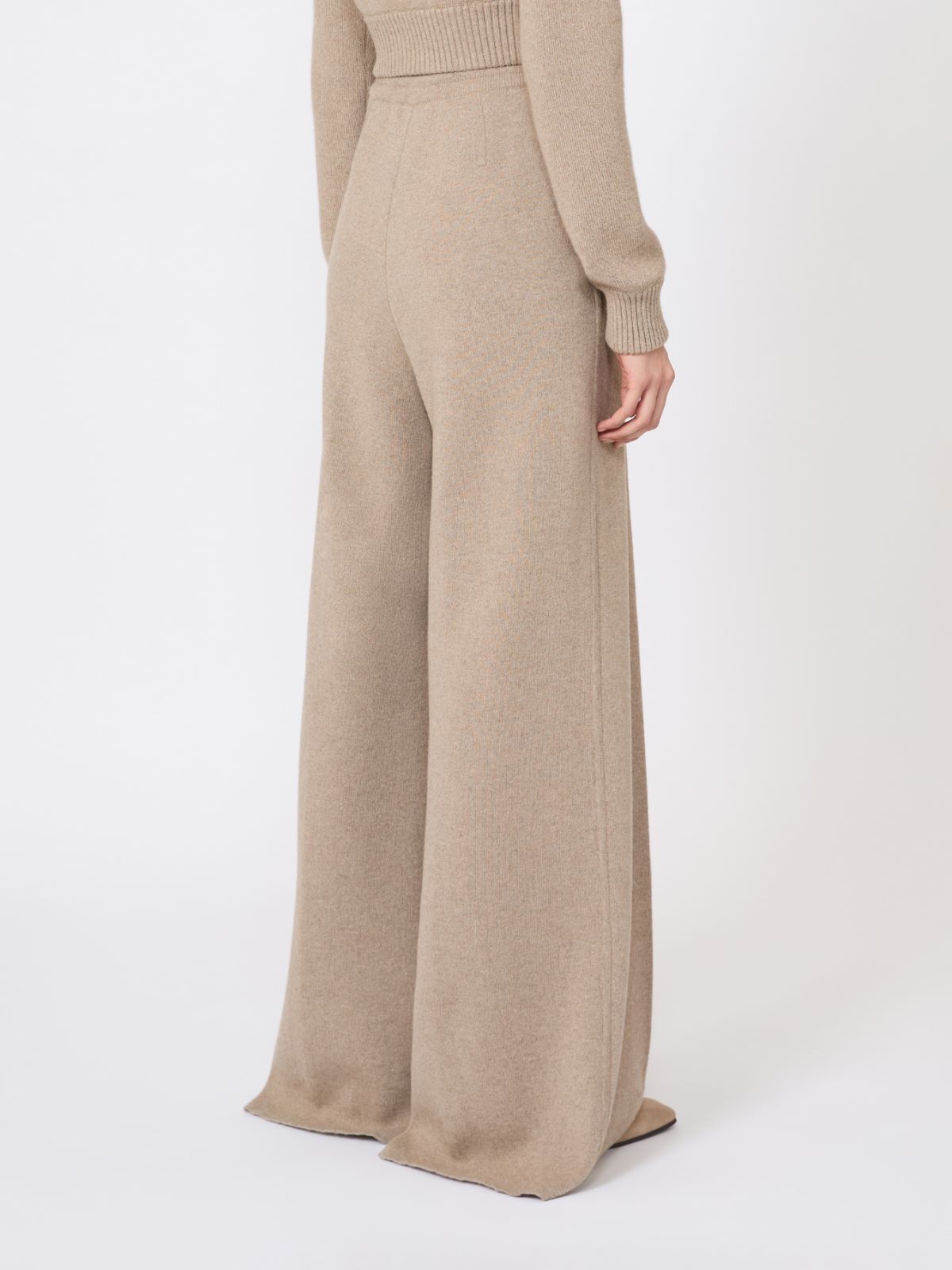 [フナーレ] ウール カシミヤ ニット パンツ - BEIGE - マックスマーラ公式サイト - 3