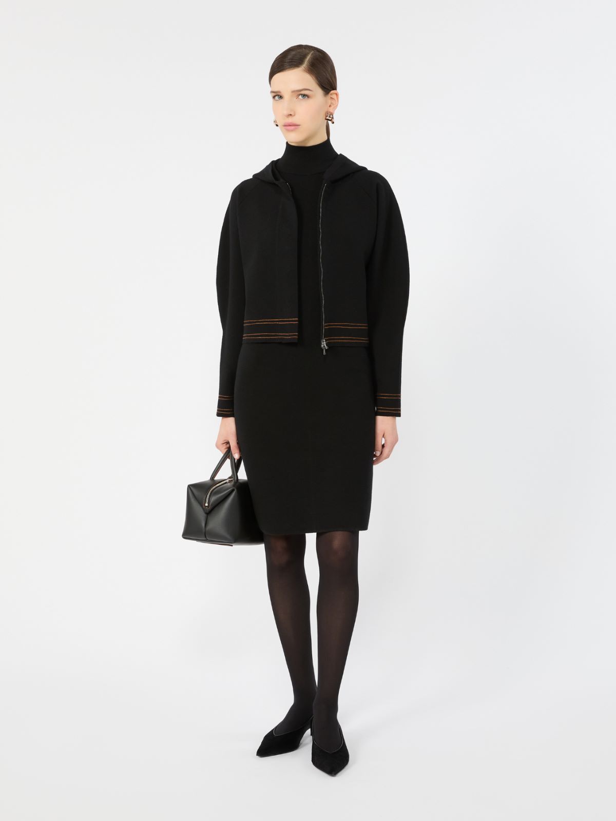 리덴테 울 가디건 - BLACK - Max Mara