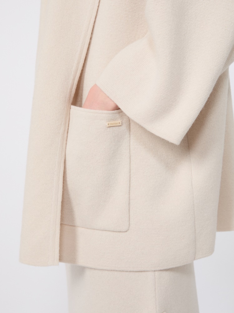 탄가 울 가디건 - BEIGE - Max Mara - 4