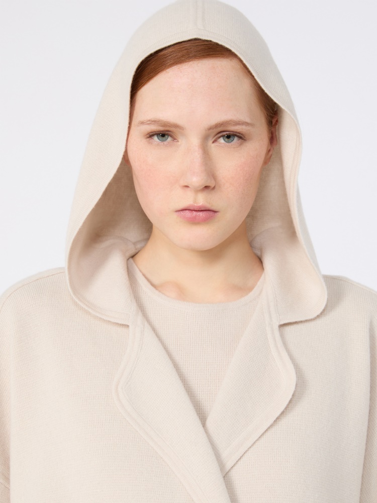 탄가 울 가디건 - BEIGE - Max Mara - 5