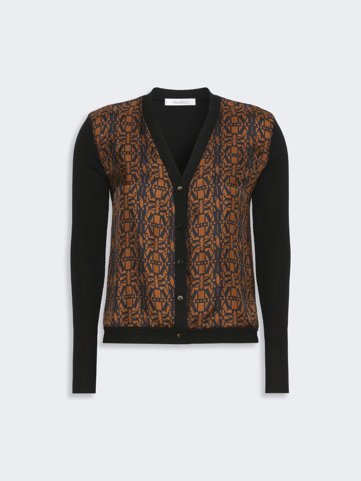 리브라 버진울 가디건 - BLACK - Max Mara - 4