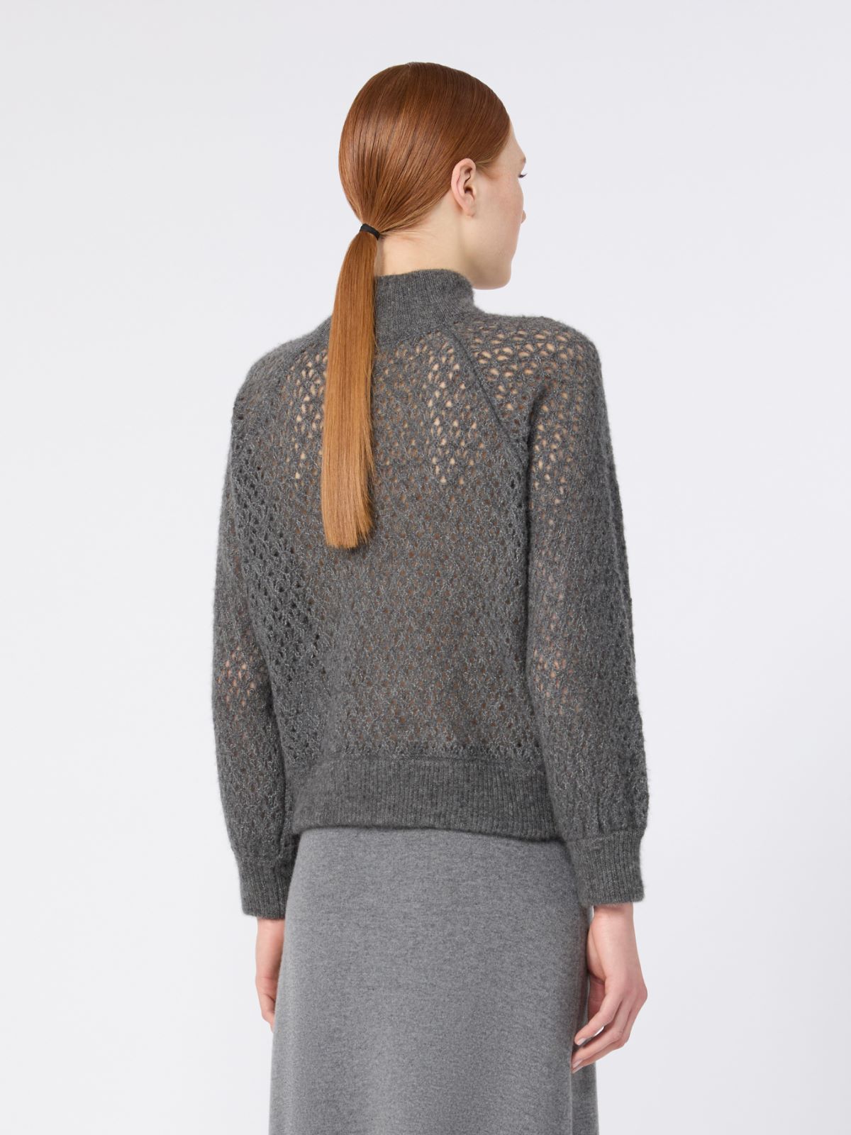 파그리아 캐시미어 스웨터 - DARK GREY - Max Mara - 3