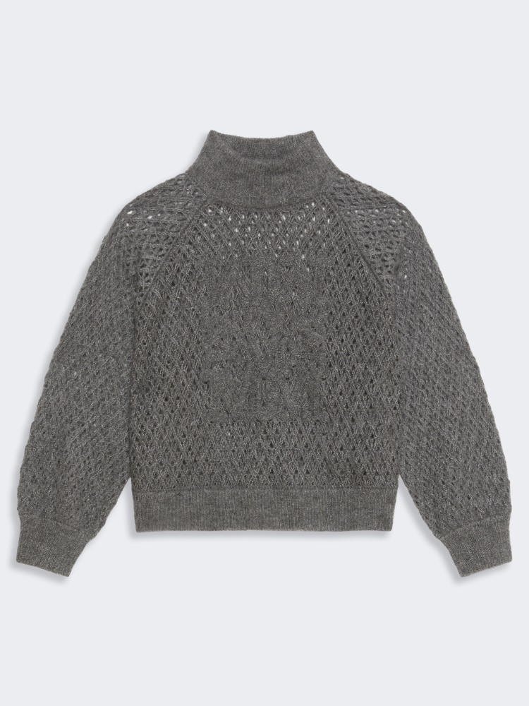 파그리아 캐시미어 스웨터 - DARK GREY - Max Mara - 5