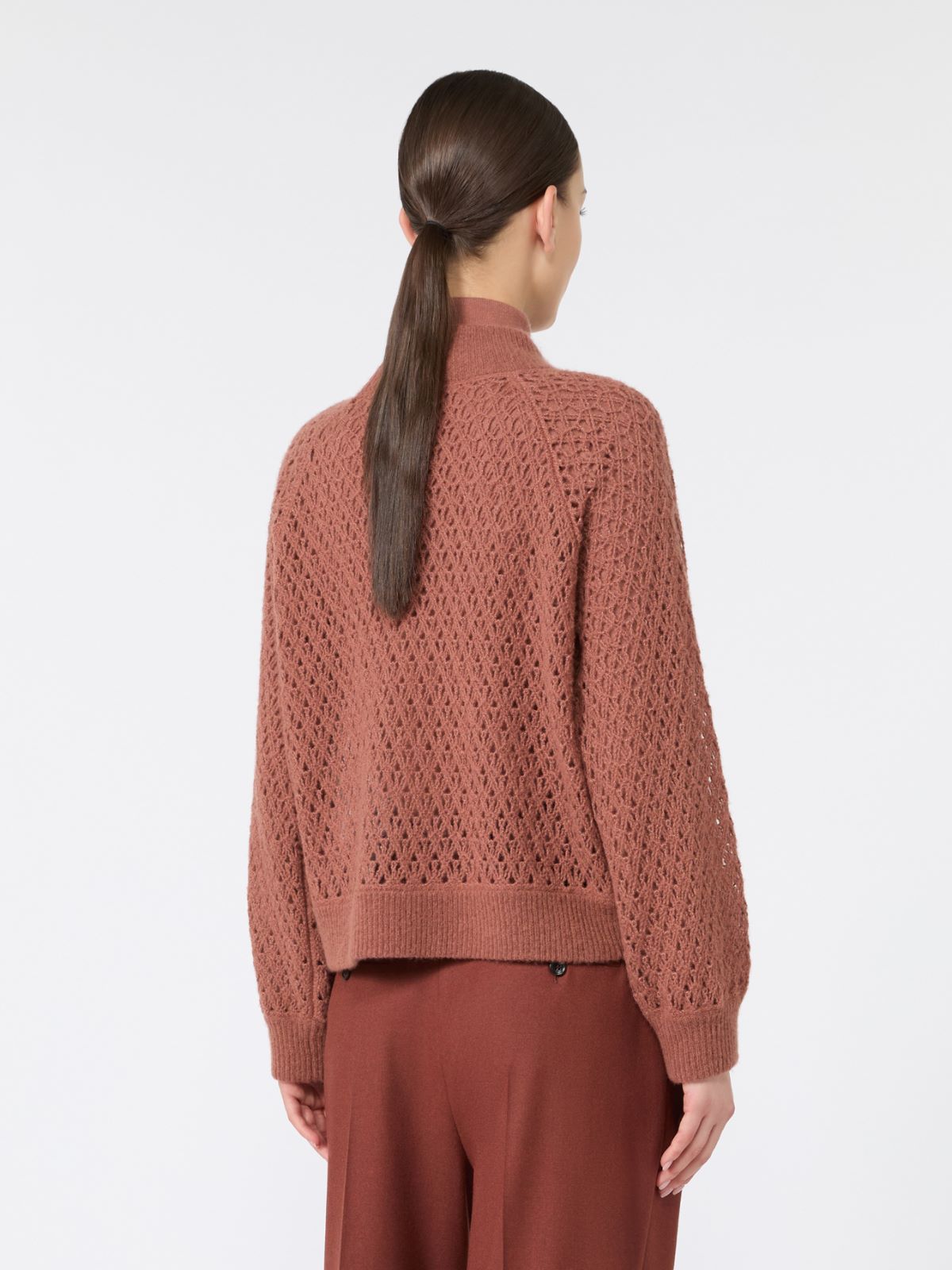 파그리아 캐시미어 스웨터 - BRICK RED - Max Mara - 3