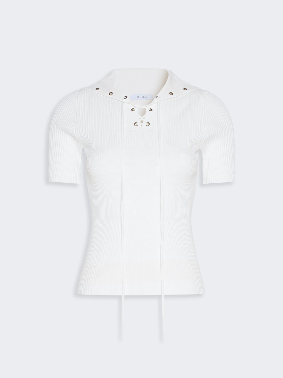 코르테 비스코스 스웨터 - WHITE - Max Mara - 5