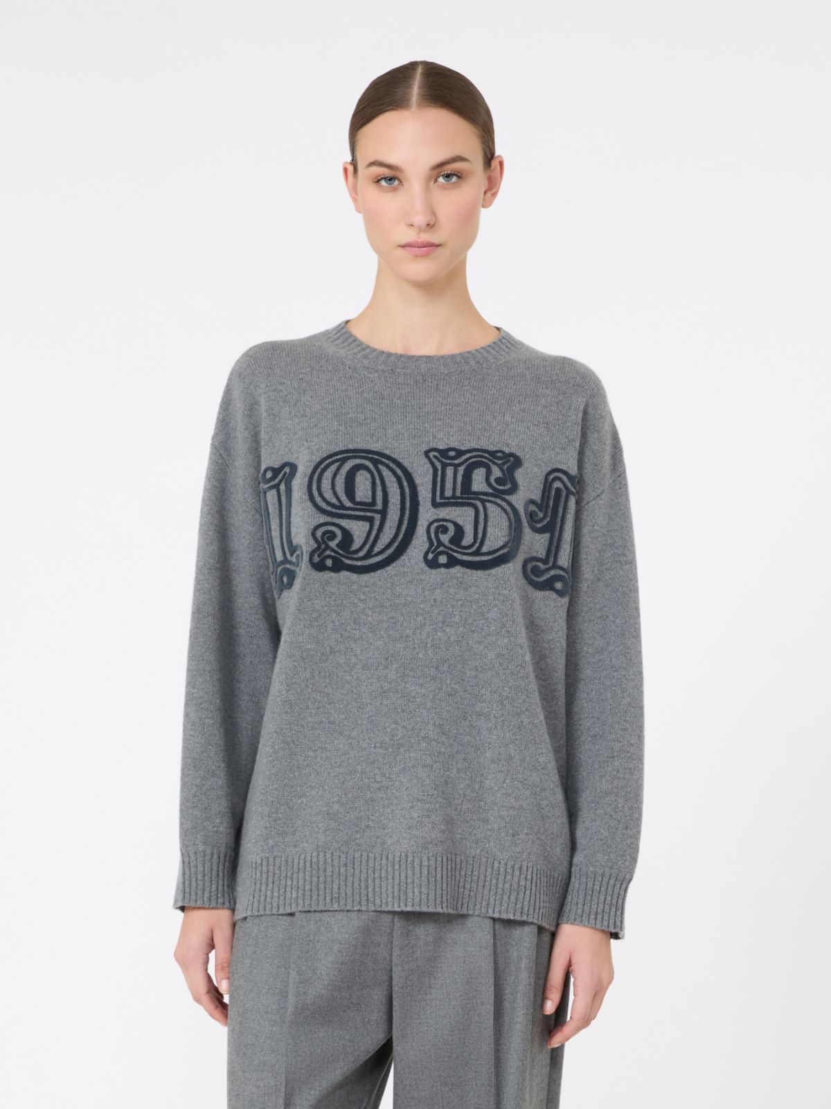 [フィード] ピュア カシミヤ ニット - MEDIUM GREY - マックスマーラ公式サイト - 2
