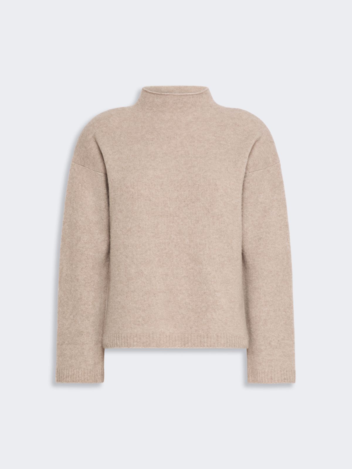 Relaxed-cut cashmere yarn sweater - SAND - Max Mara - 4