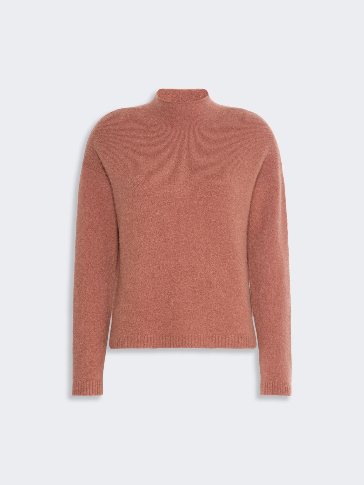 Relaxed-cut cashmere yarn sweater - DARK PINK - Max Mara - 5