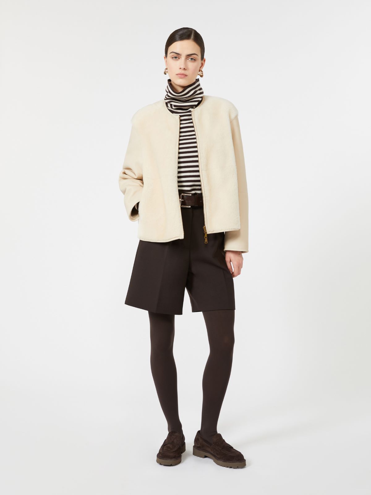 오텔리아 울 스웨터 - BEIGE - Max Mara